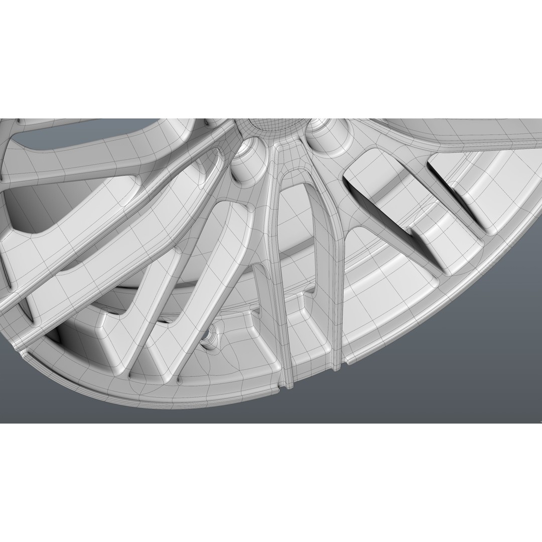 OZ Racing MSW 72 3D Model – Low Poly Vehicle Part, FBX, OBJ, Blender - View 38