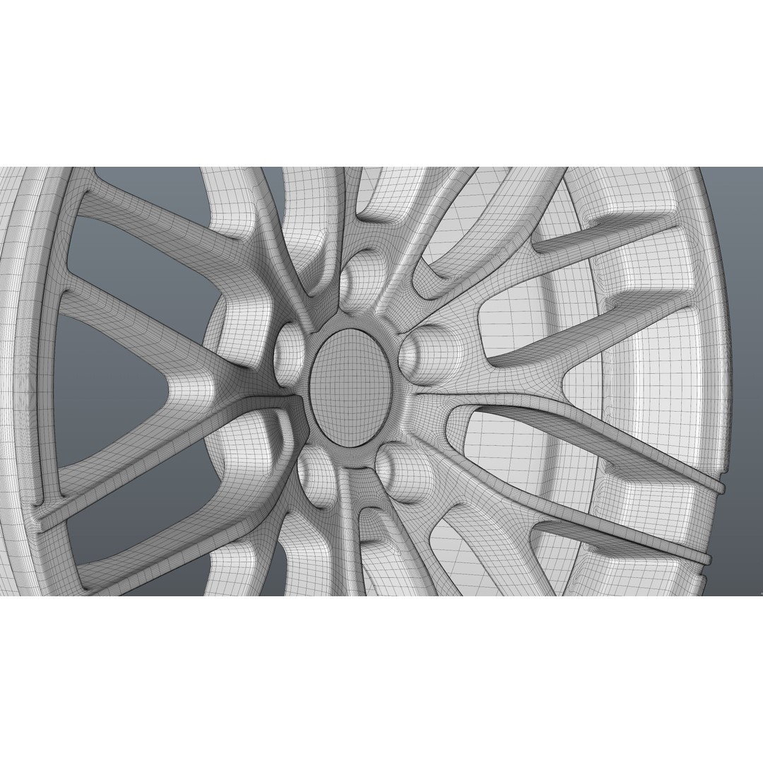 OZ Racing MSW 72 3D Model – Low Poly Vehicle Part, FBX, OBJ, Blender - View 43