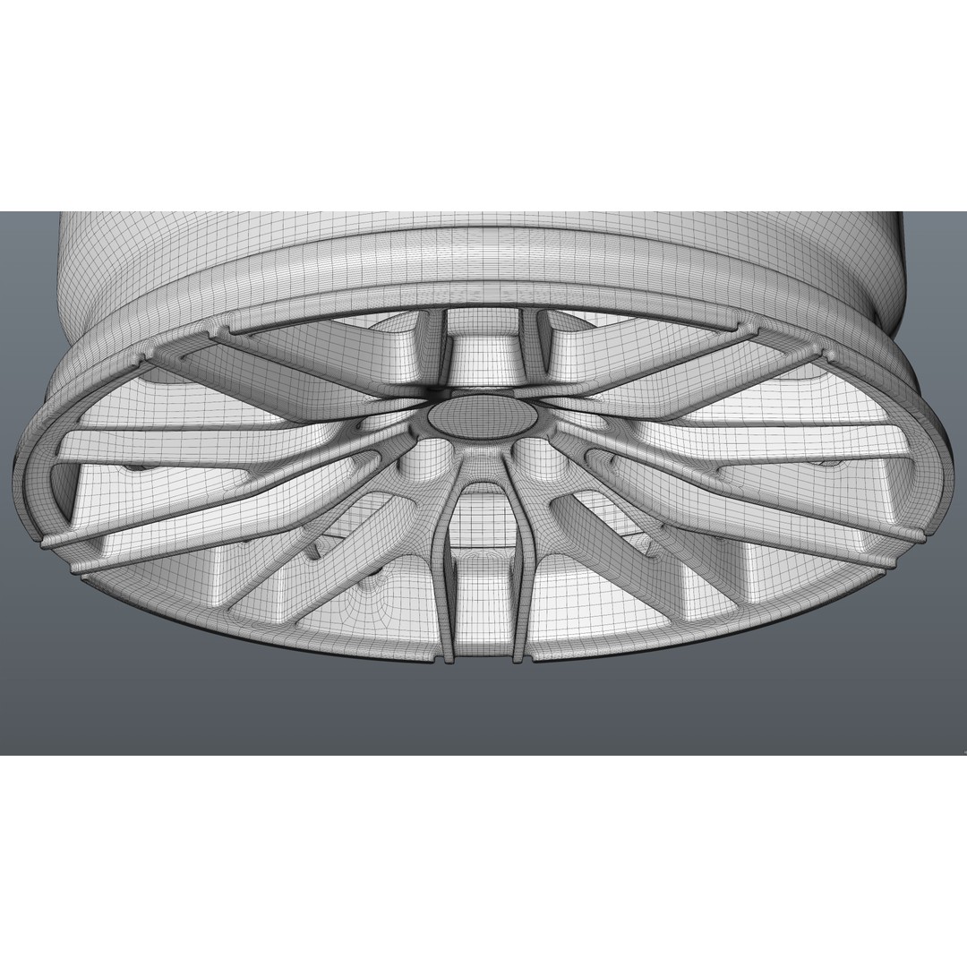 OZ Racing MSW 72 3D Model – Low Poly Vehicle Part, FBX, OBJ, Blender - View 45
