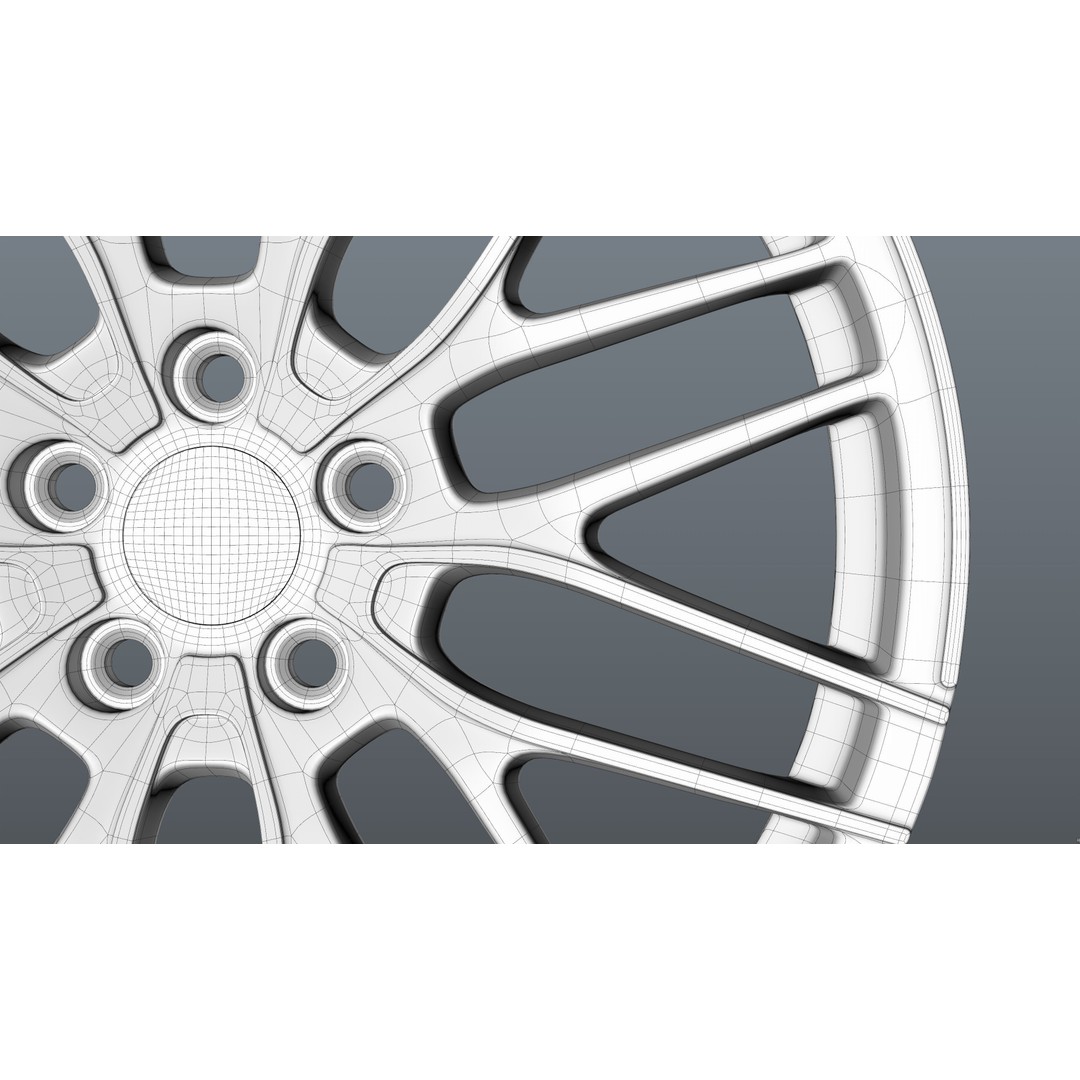 OZ Racing MSW 72 3D Model – Low Poly Vehicle Part, FBX, OBJ, Blender - View 46