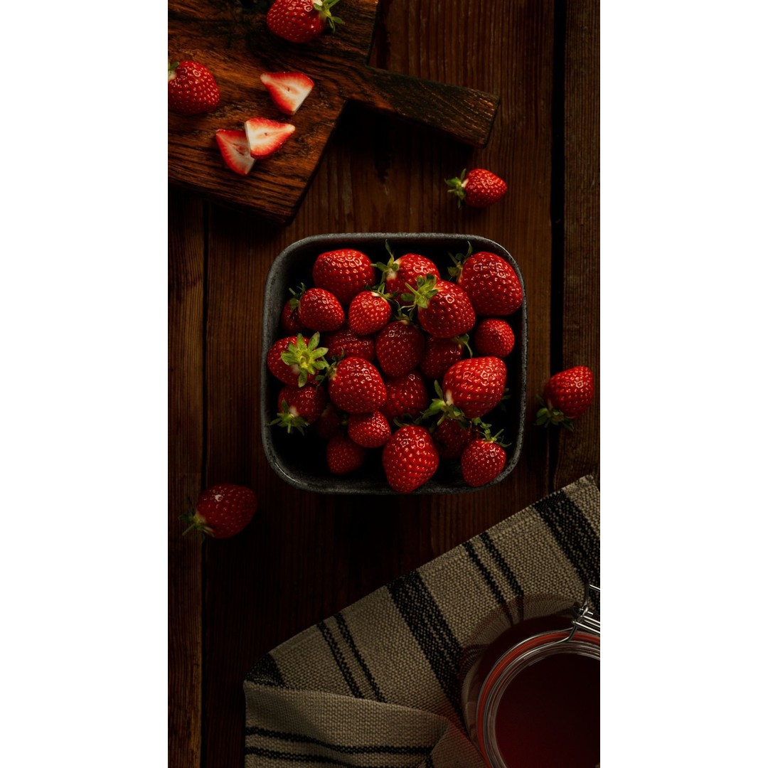 Strawberry 3D Model – Photorealistic Scene with Textures, FBX, OBJ - View 6