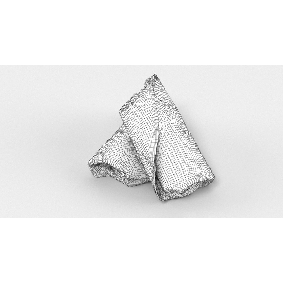 Sandwich Wrap 3D Model – High Res Photogrammetry Asset, FBX & OBJ - View 6