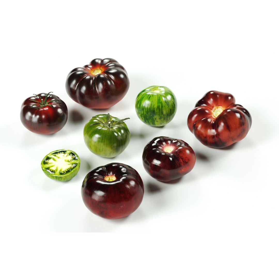 Tomatoes 3D Model – Realistic Vegetable Collection, FBX, PBR - View 3
