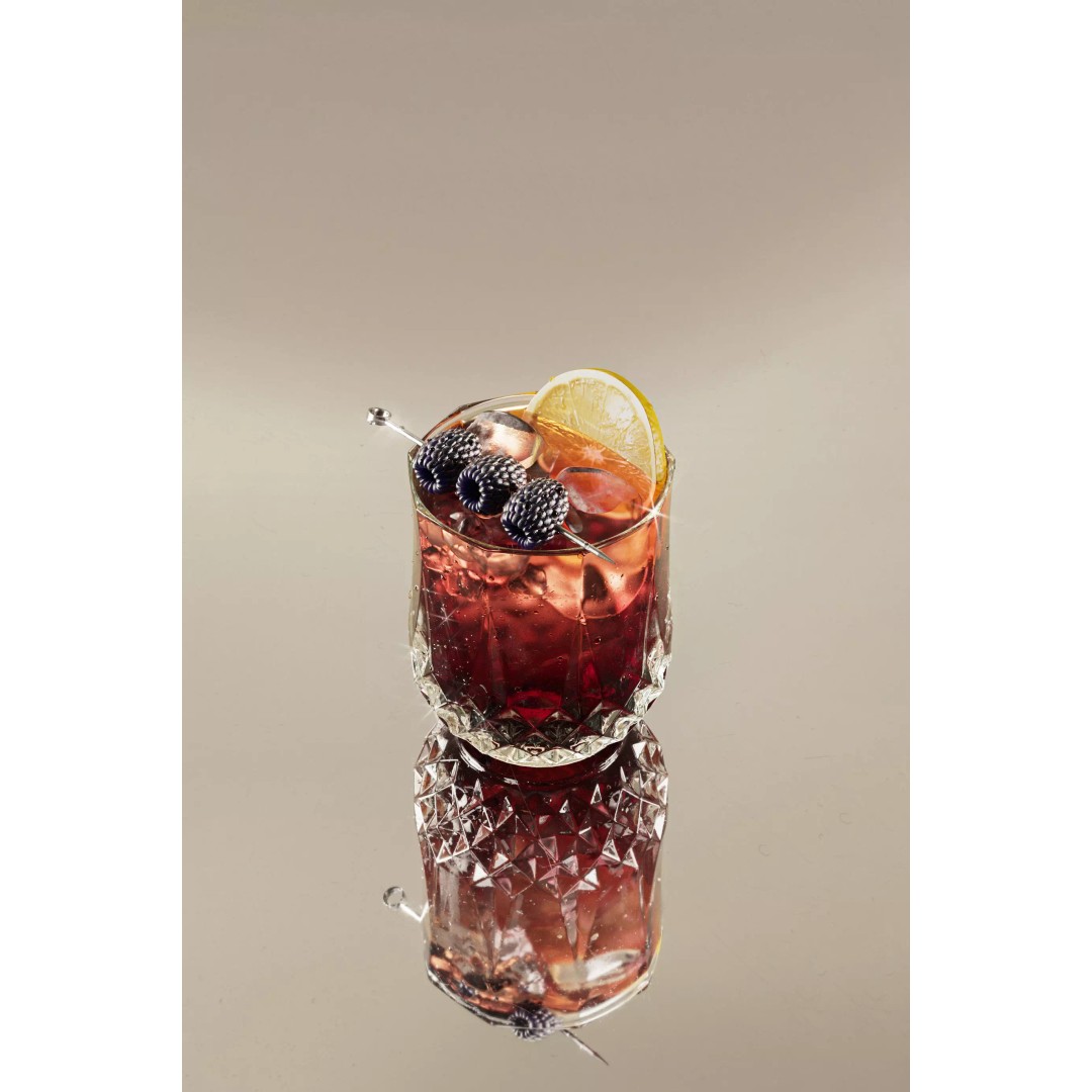 Bramble Cocktail 3D Model – Realistic PBR Beverage Asset, FBX, OBJ - View 2