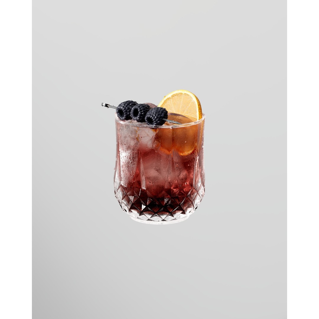 Bramble Cocktail 3D Model – Realistic PBR Beverage Asset, FBX, OBJ - View 7