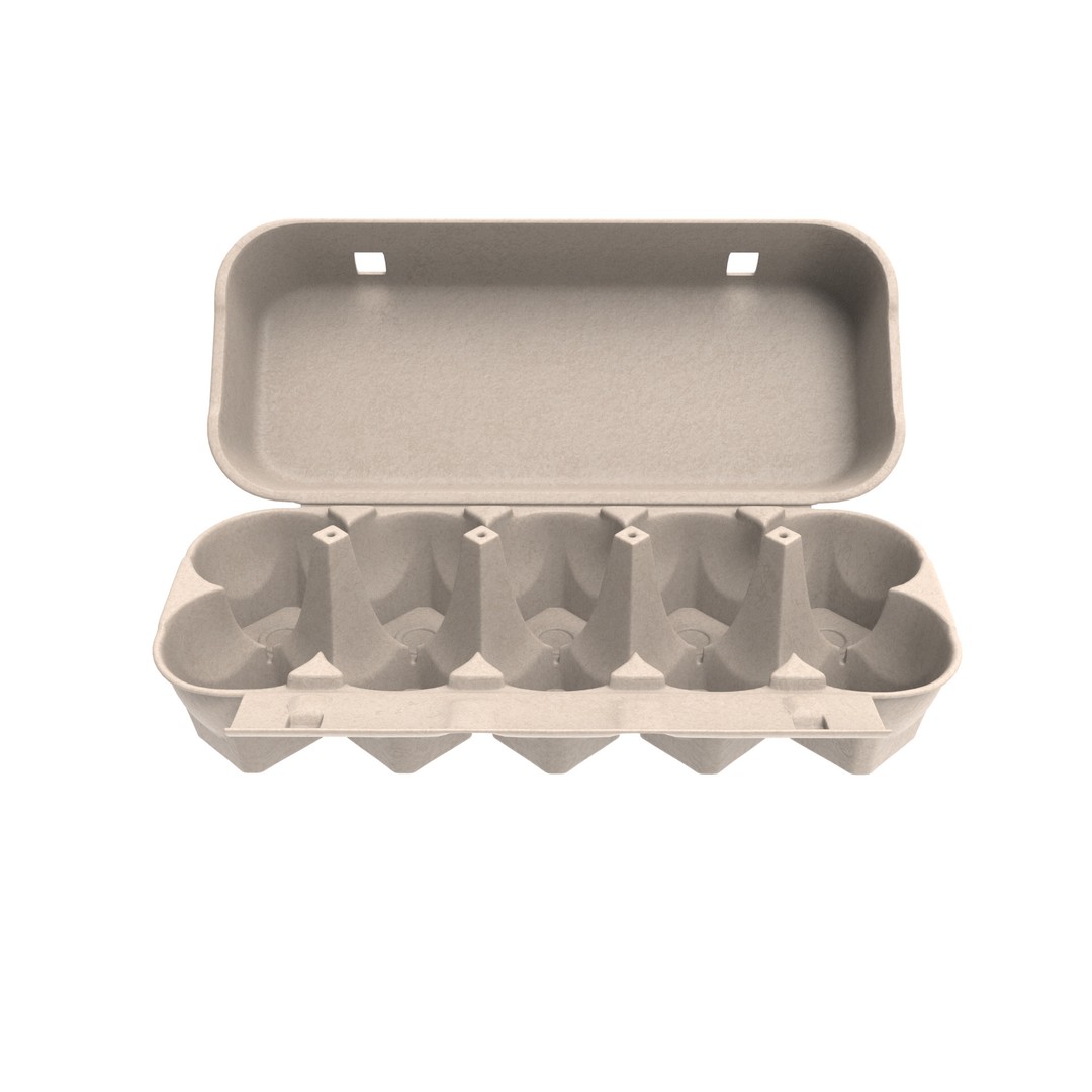 Egg Box 3D Model – PBR Textured Game Asset, FBX, OBJ - View 10