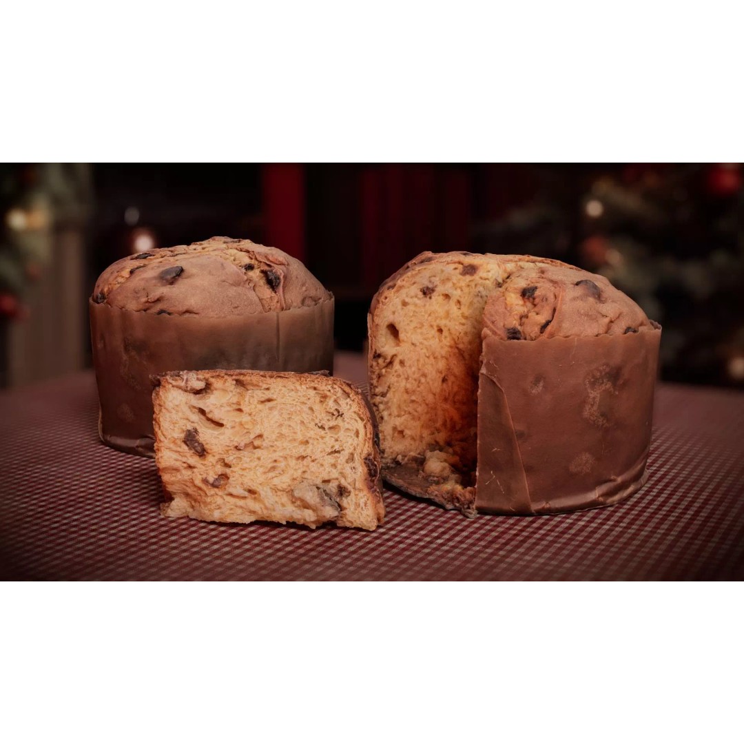 Panettone 3D Model – Realistic Christmas Dessert, FBX, PBR - View 2