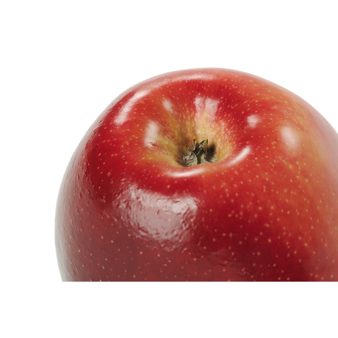 Red Apple 3D Model – Photorealistic Fruit Asset, FBX, OBJ