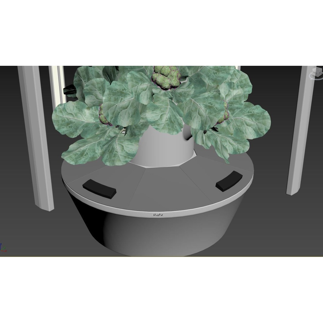 Hydroponics 3D Model – Detailed Plant System, FBX & Blender Formats - View 18