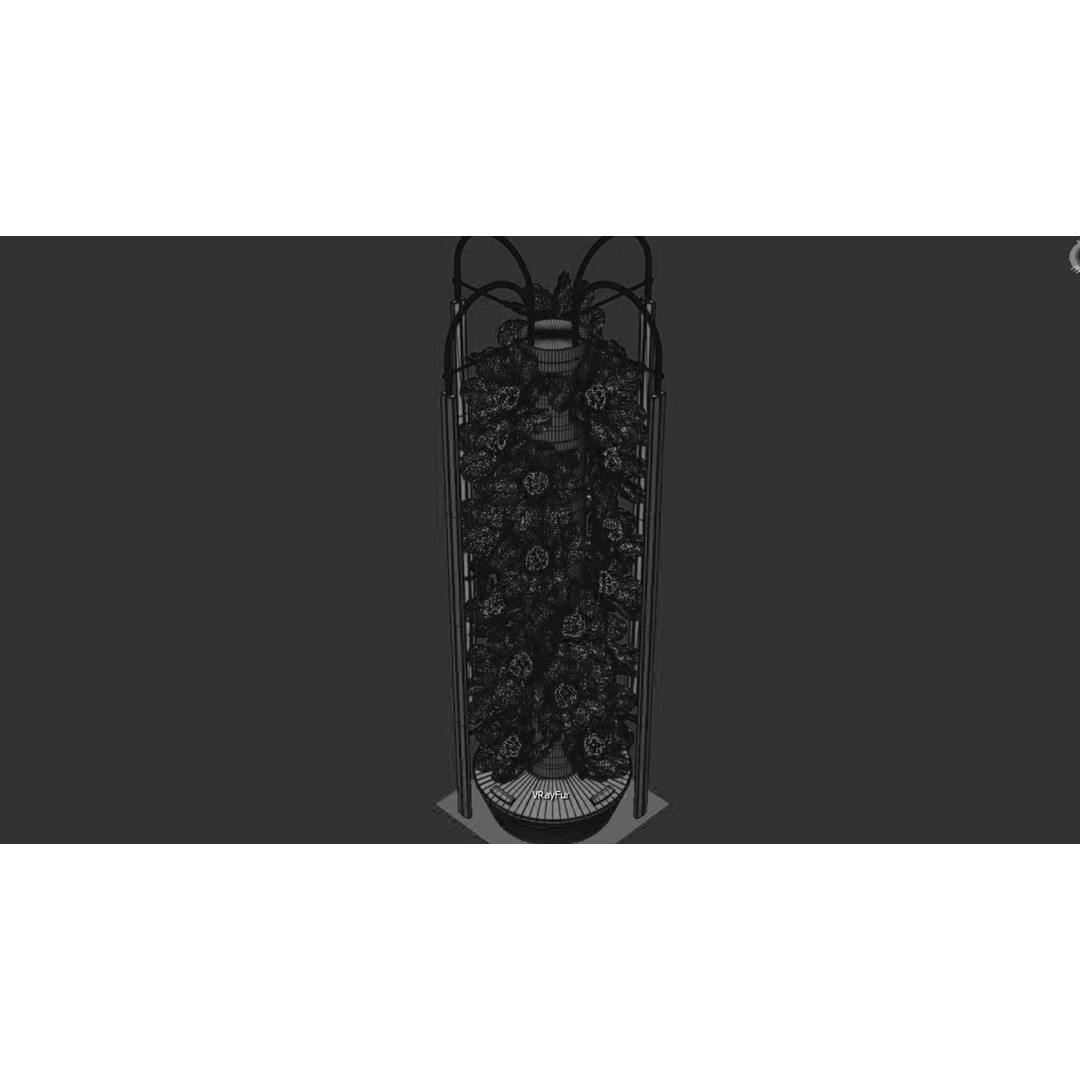 Hydroponics 3D Model – Detailed Plant System, FBX & Blender Formats - View 33