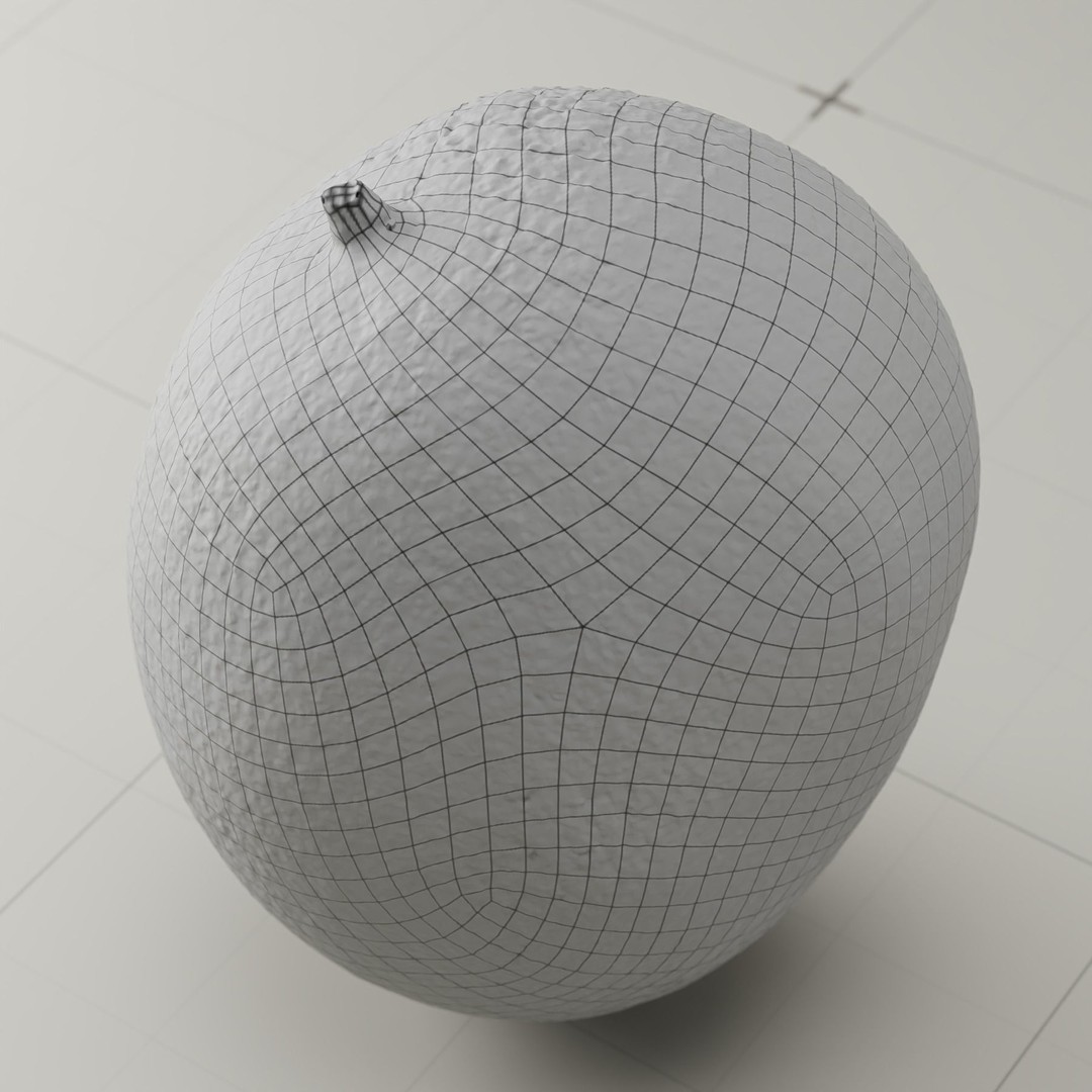 Photorealistic Mango 3D Model – High Poly, PBR Textures, Blender - View 13