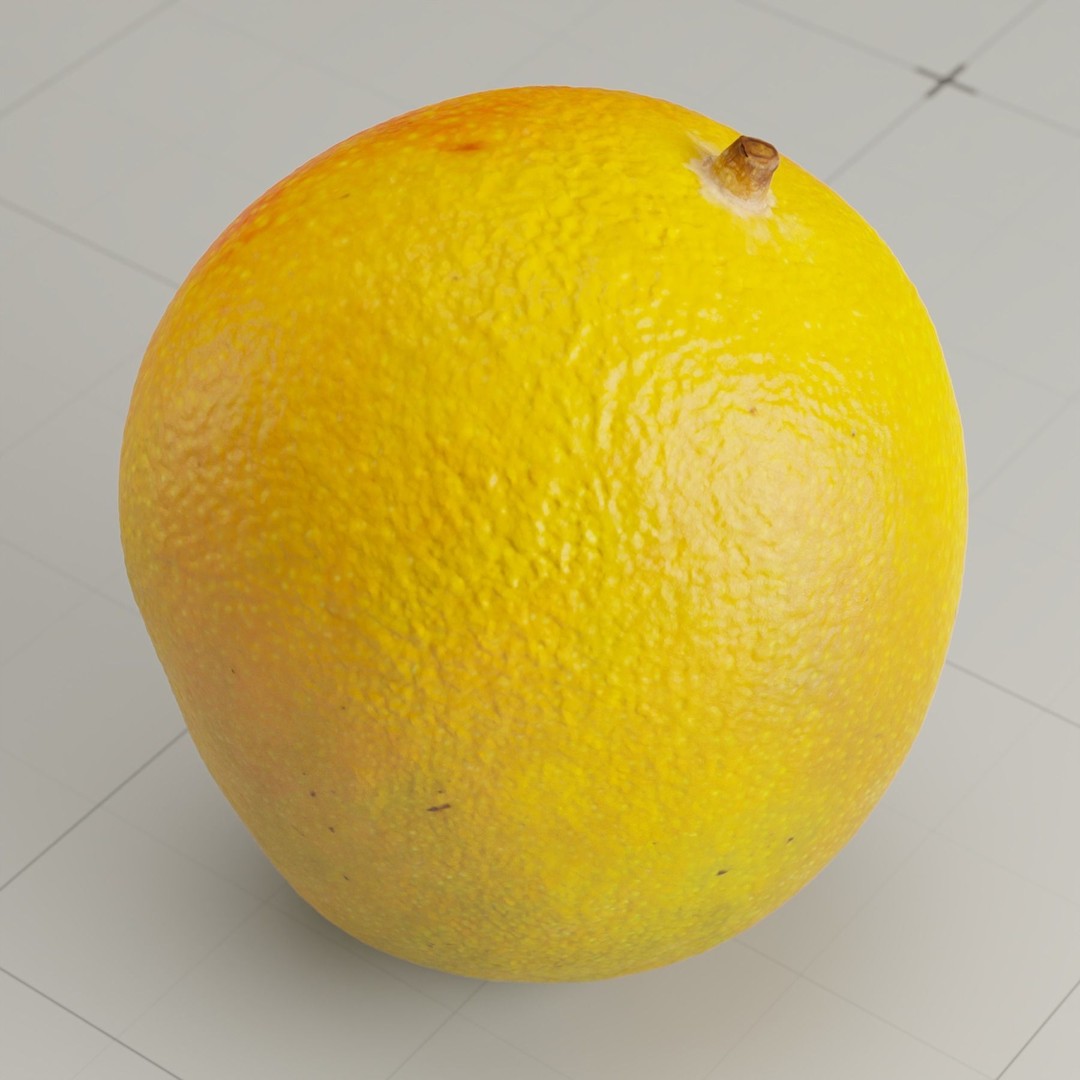 Photorealistic Mango 3D Model – High Poly, PBR Textures, Blender - View 7