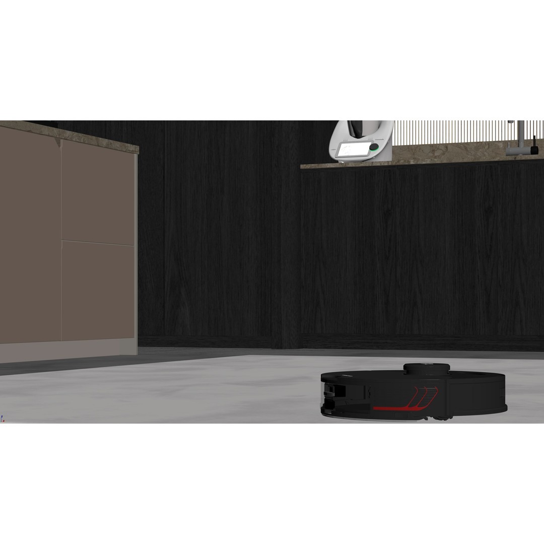 Modern Kitchen 3D Model – Minimalist Design for Archviz, FBX - View 20