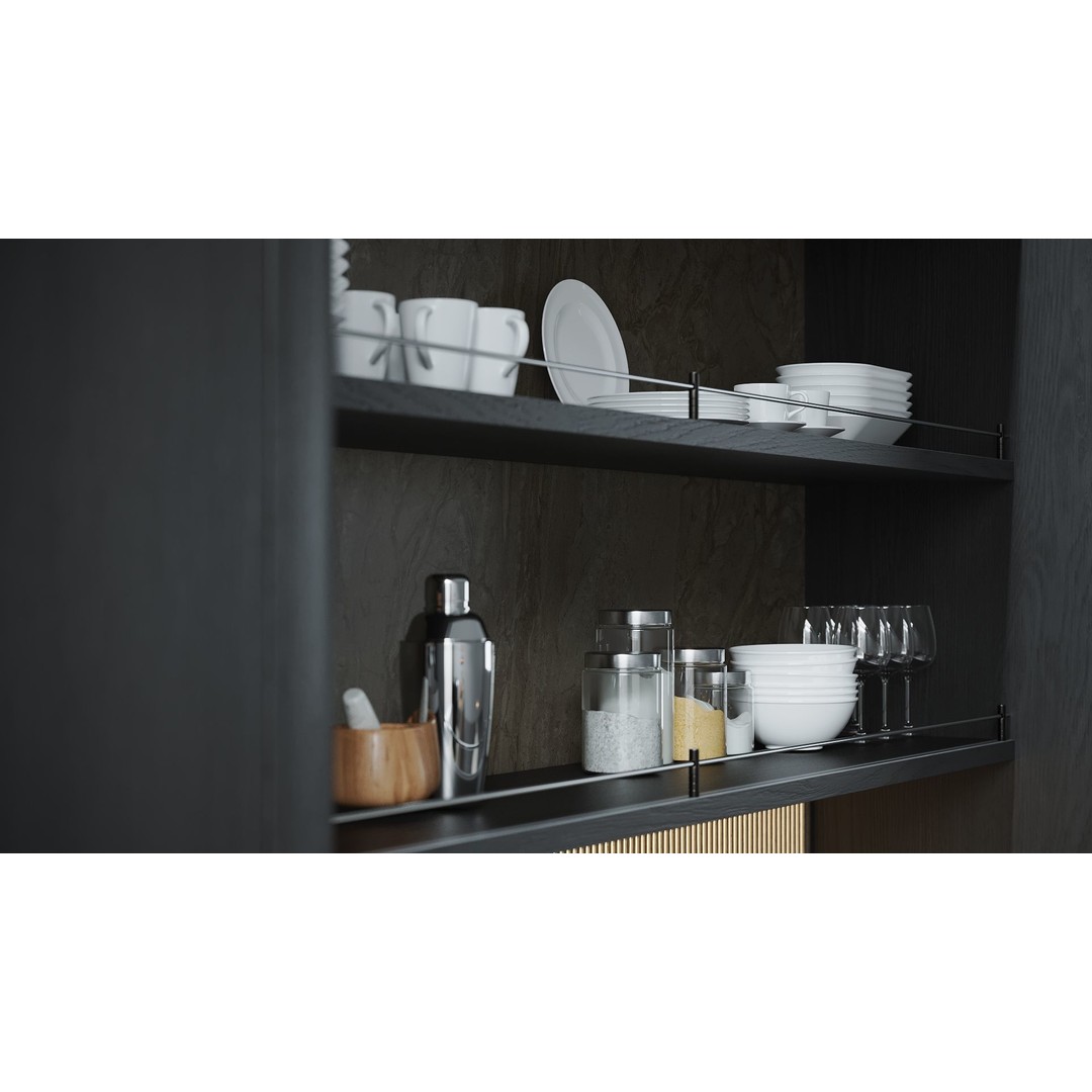 Modern Kitchen 3D Model – Minimalist Design for Archviz, FBX - View 6