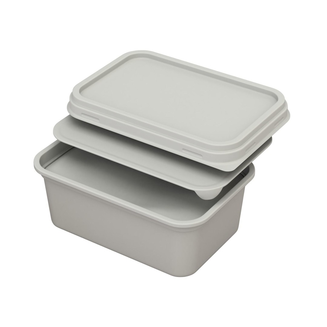 Margarine Box 3D Model – Textured Food Packaging, Blender, FBX, OBJ - View 16