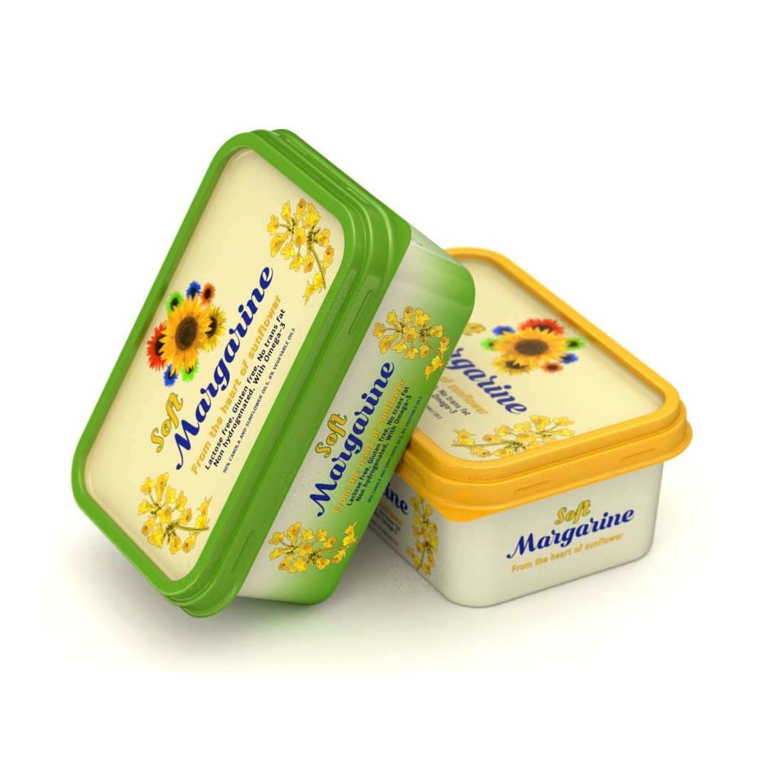 Margarine Box 3D Model – Textured Food Packaging, Blender, FBX, OBJ - View 20