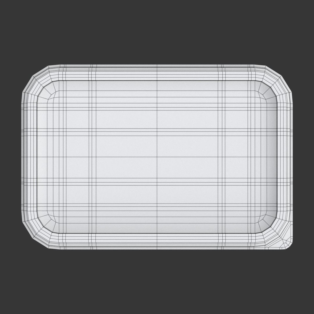 Margarine Box 3D Model – Textured Food Packaging, Blender, FBX, OBJ - View 30