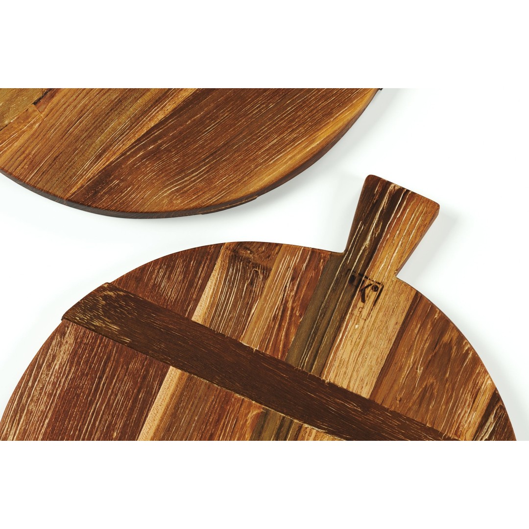 Round Wooden Cutting Board 3D Model – PBR Textures, FBX, OBJ - View 3