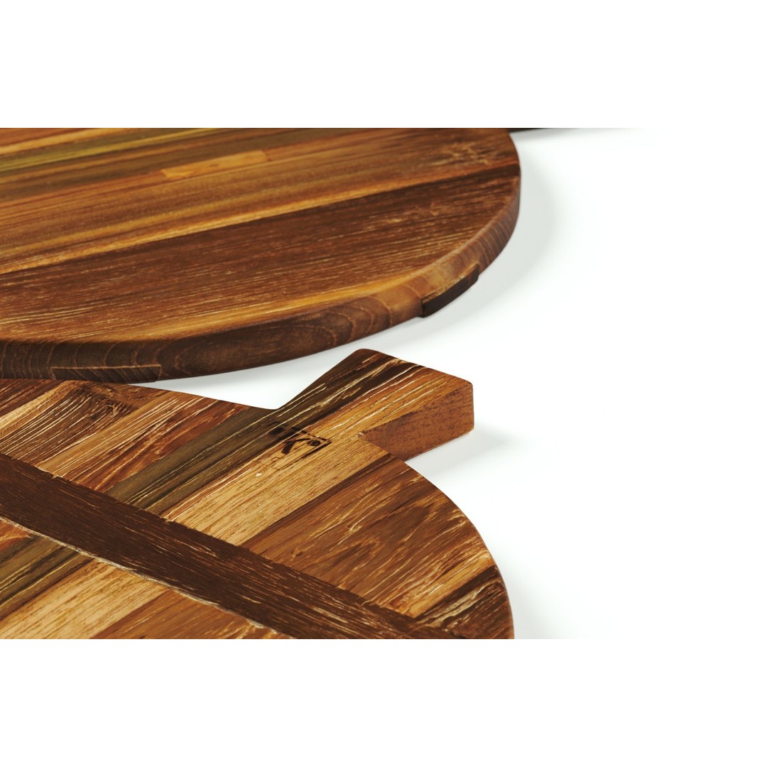 Round Wooden Cutting Board 3D Model – PBR Textures, FBX, OBJ - View 4