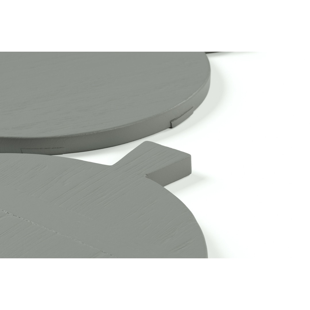 Round Wooden Cutting Board 3D Model – PBR Textures, FBX, OBJ - View 5