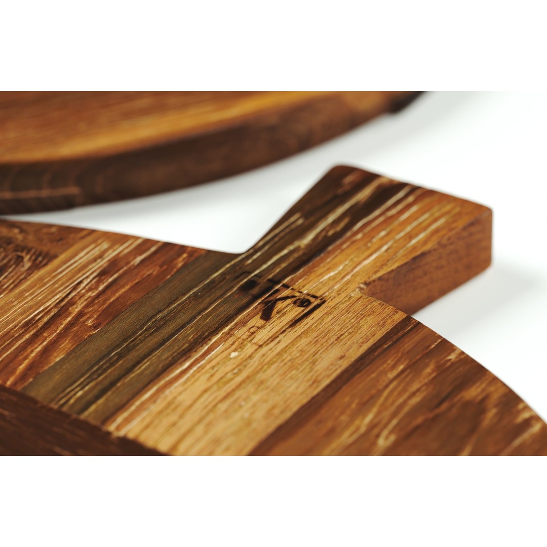 Round Wooden Cutting Board 3D Model – PBR Textures, FBX, OBJ - View 9