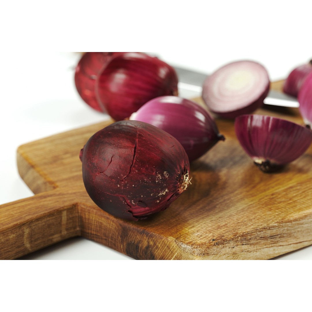Red Onions 3D Model – PBR Vegetable Set for Kitchen Renderings - View 5