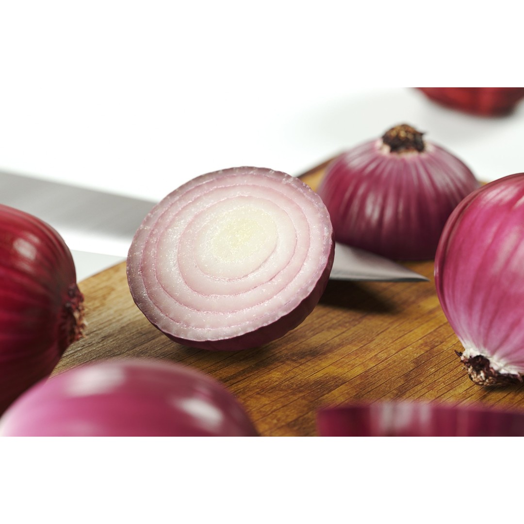 Red Onions 3D Model – PBR Vegetable Set for Kitchen Renderings - View 9