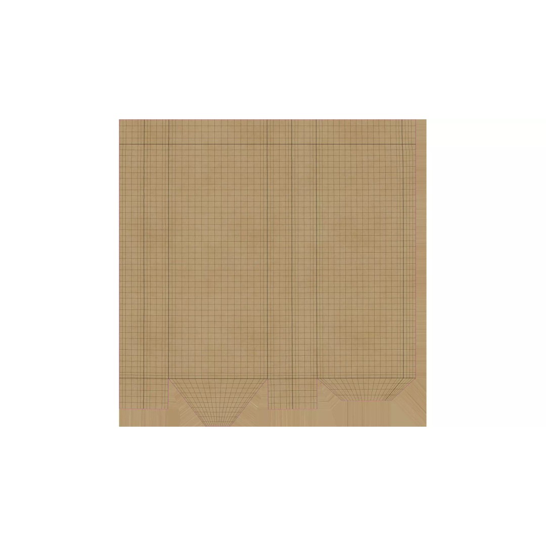 Packaging 3D Model – PBR Game Asset, FBX, UV Mapped