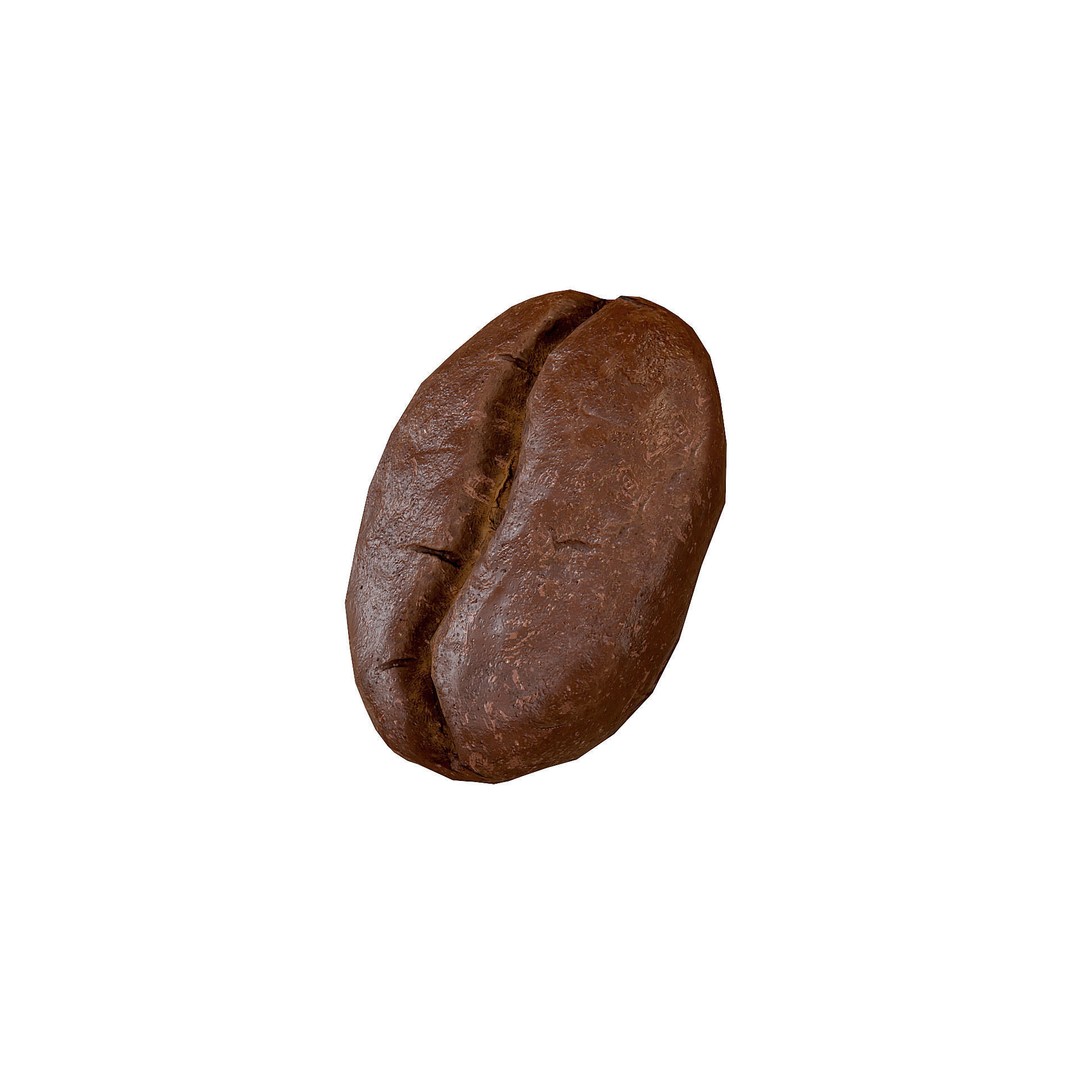 Coffee Beans 3D Model – Low Poly PBR Asset for Unity & Unreal - View 10