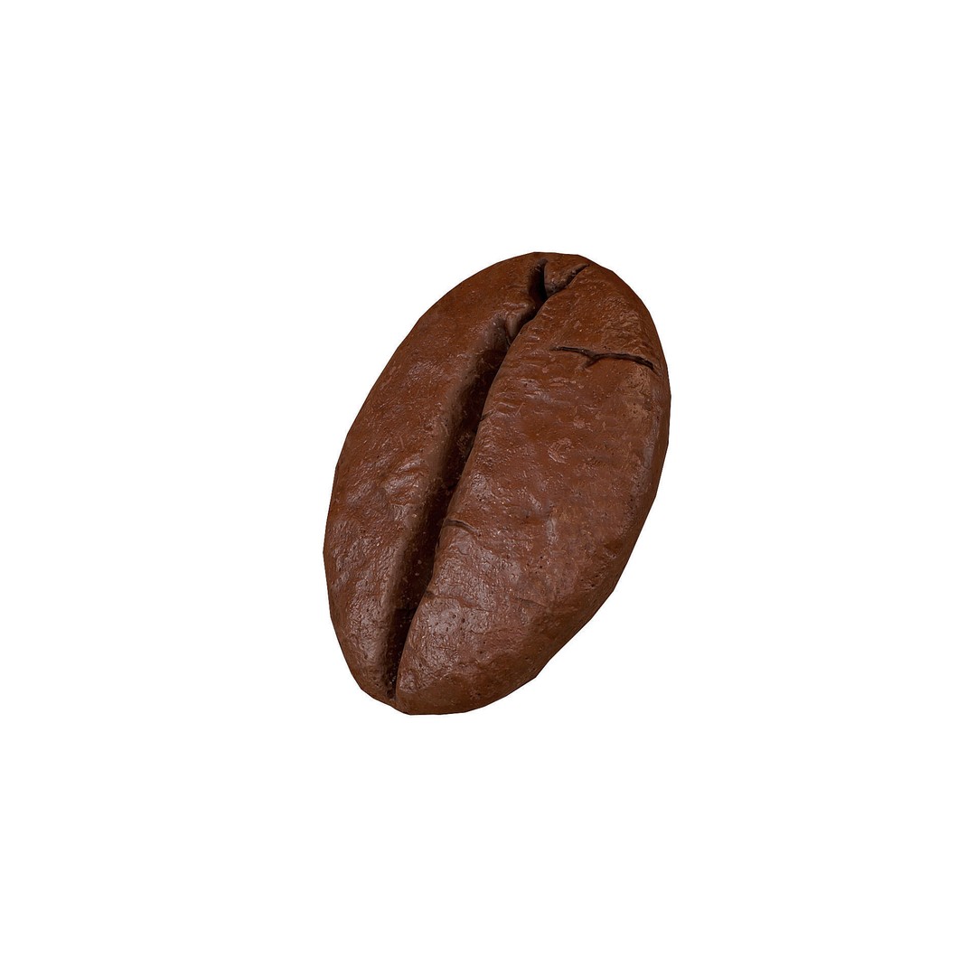 Coffee Beans 3D Model – Low Poly PBR Asset for Unity & Unreal - View 5