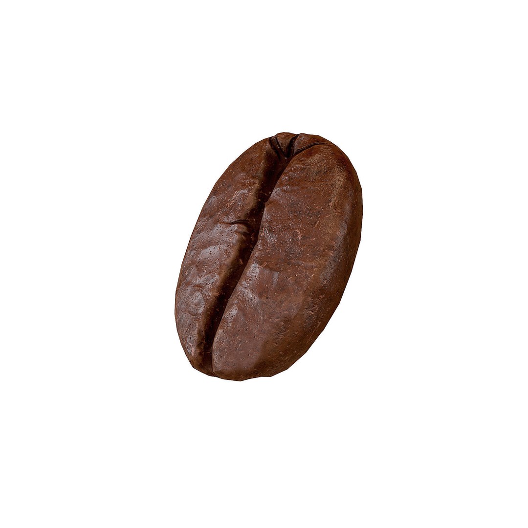 Coffee Beans 3D Model – Low Poly PBR Asset for Unity & Unreal - View 6