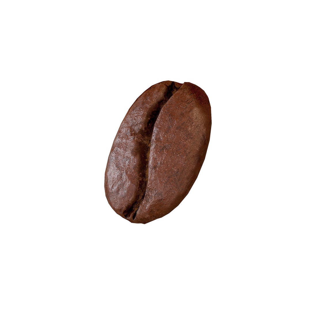 Coffee Beans 3D Model – Low Poly PBR Asset for Unity & Unreal - View 7