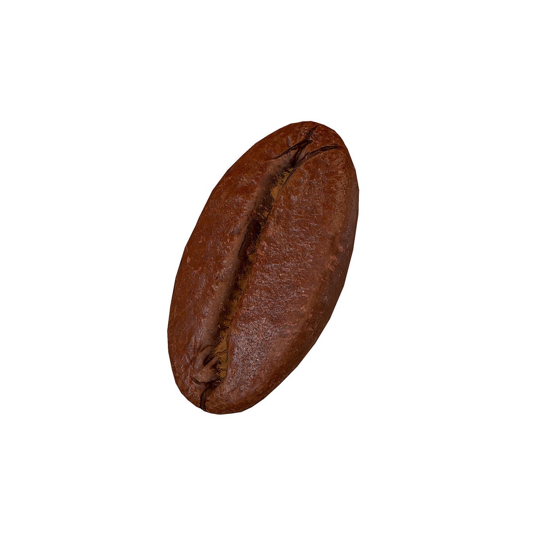Coffee Beans 3D Model – Low Poly PBR Asset for Unity & Unreal - View 9