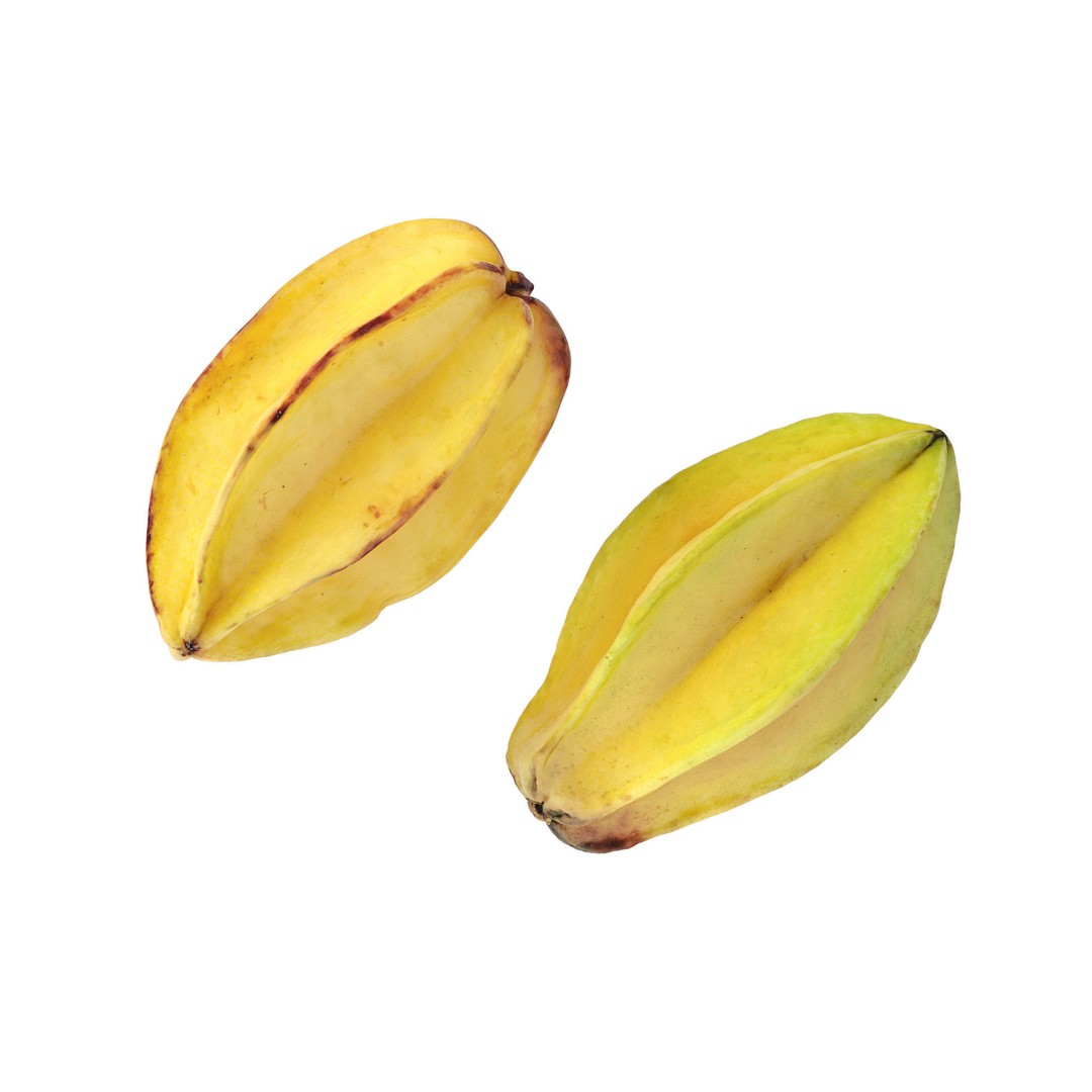 Star Fruits 3D Model – High Poly Photogrammetry Asset, FBX/OBJ - View 12