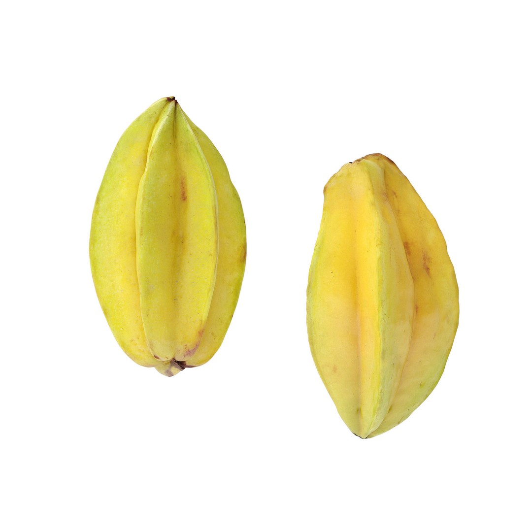 Star Fruits 3D Model – High Poly Photogrammetry Asset, FBX/OBJ - View 19