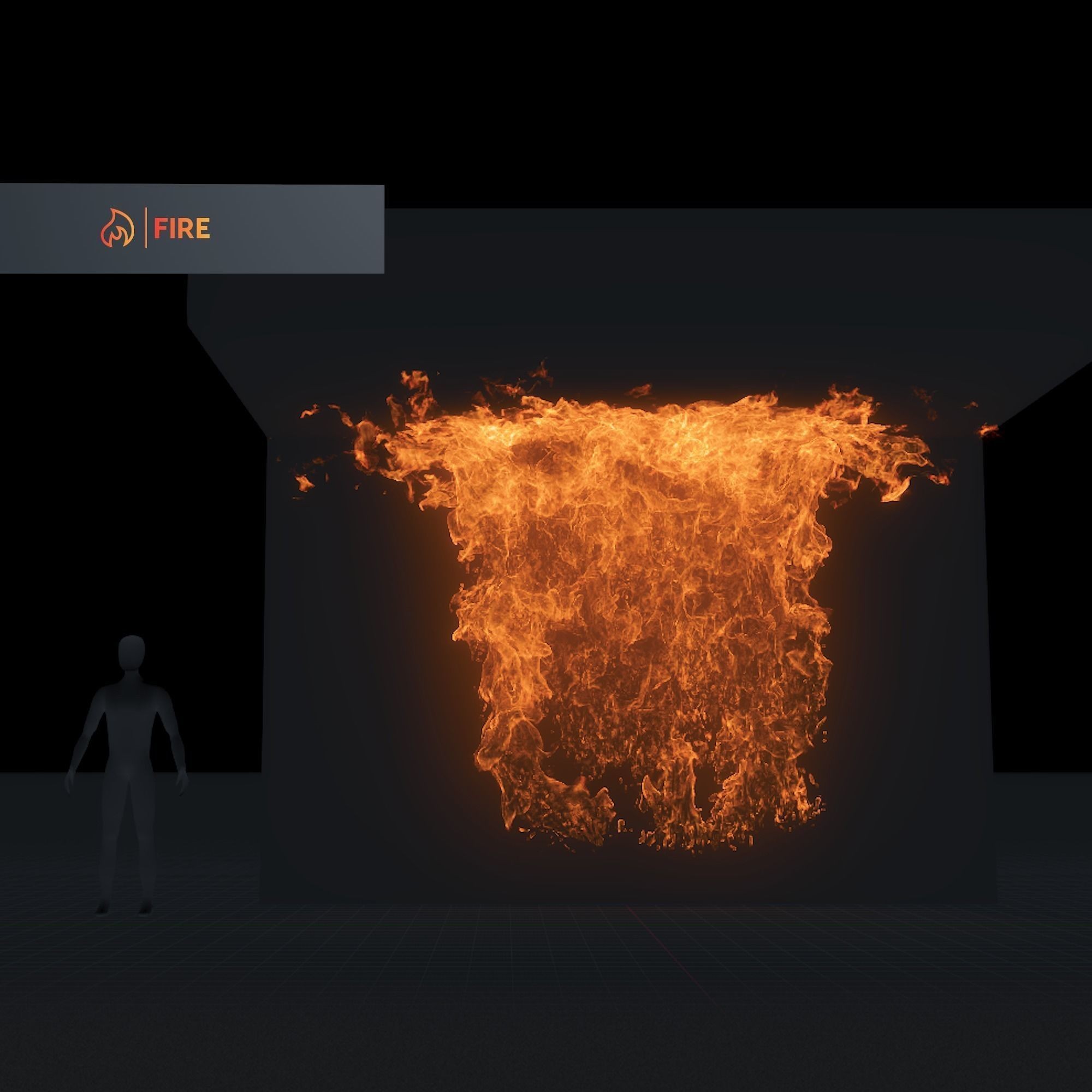 Fire Animations Pack - Game-Ready 3D Model - View 12