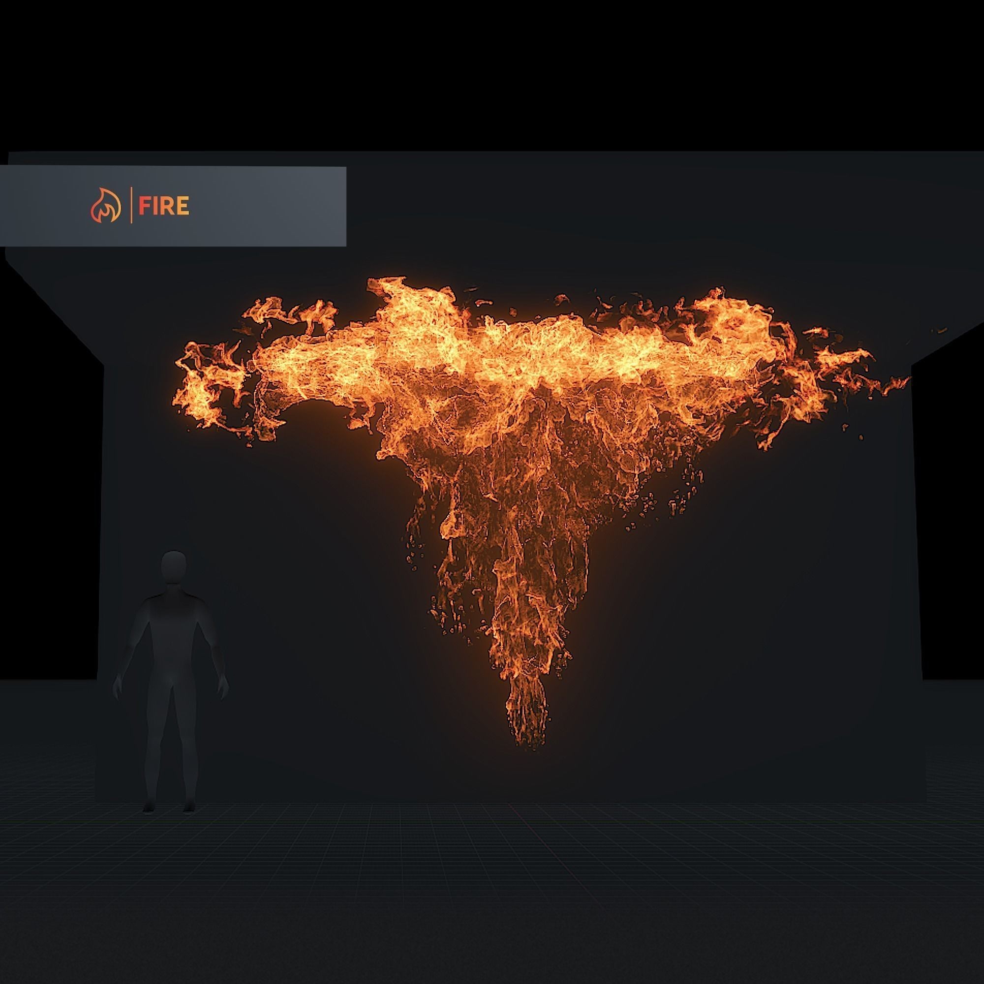 Fire Animations Pack - Game-Ready 3D Model - View 4