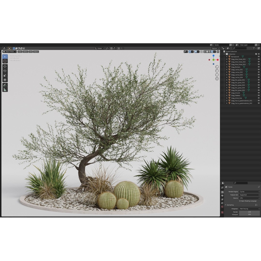 Plants 3D Model – High Quality Collection for Interior and Exterior Use - View 9