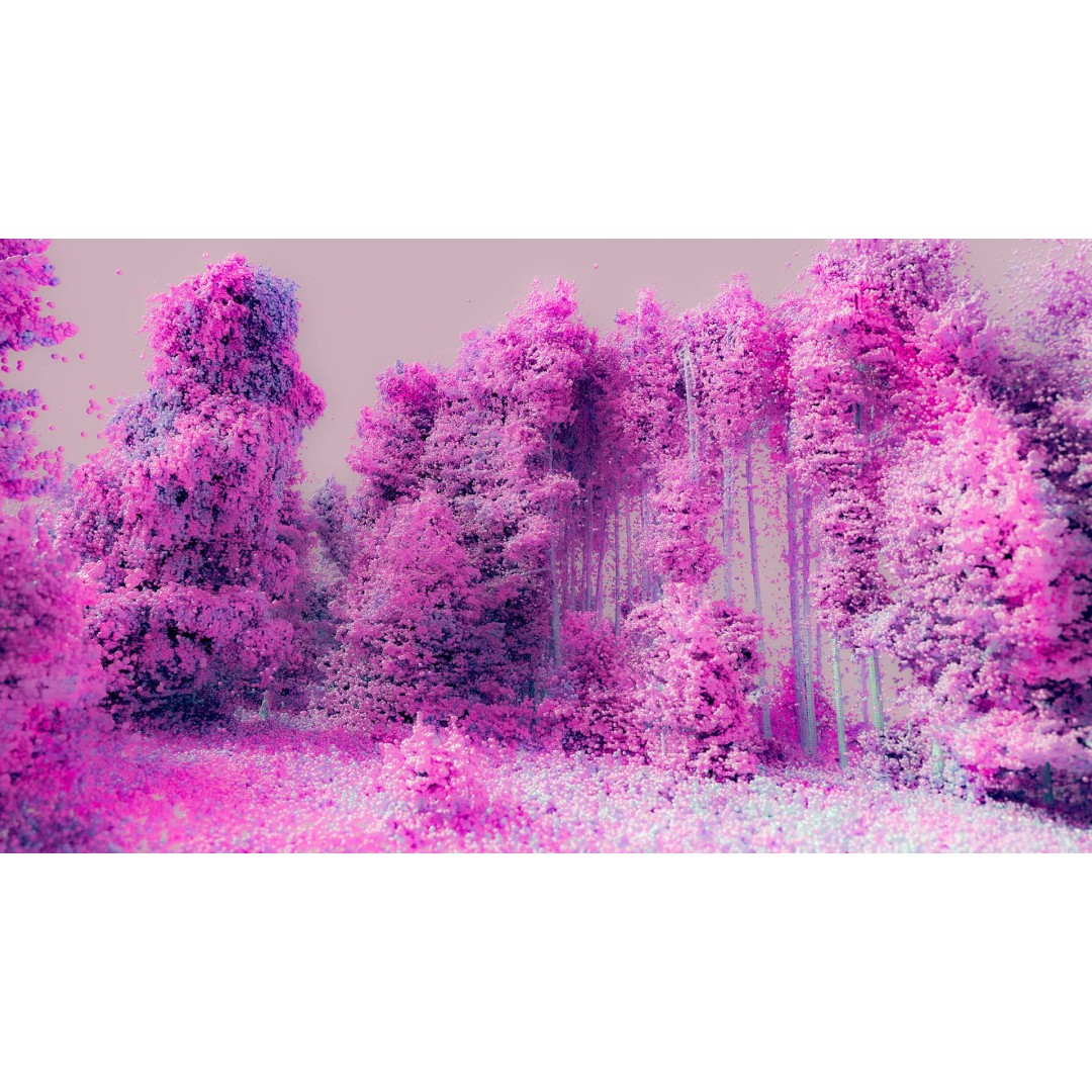 Gorge in the Forest 3D Model – Point Cloud Scan, Blender Compatible - View 2
