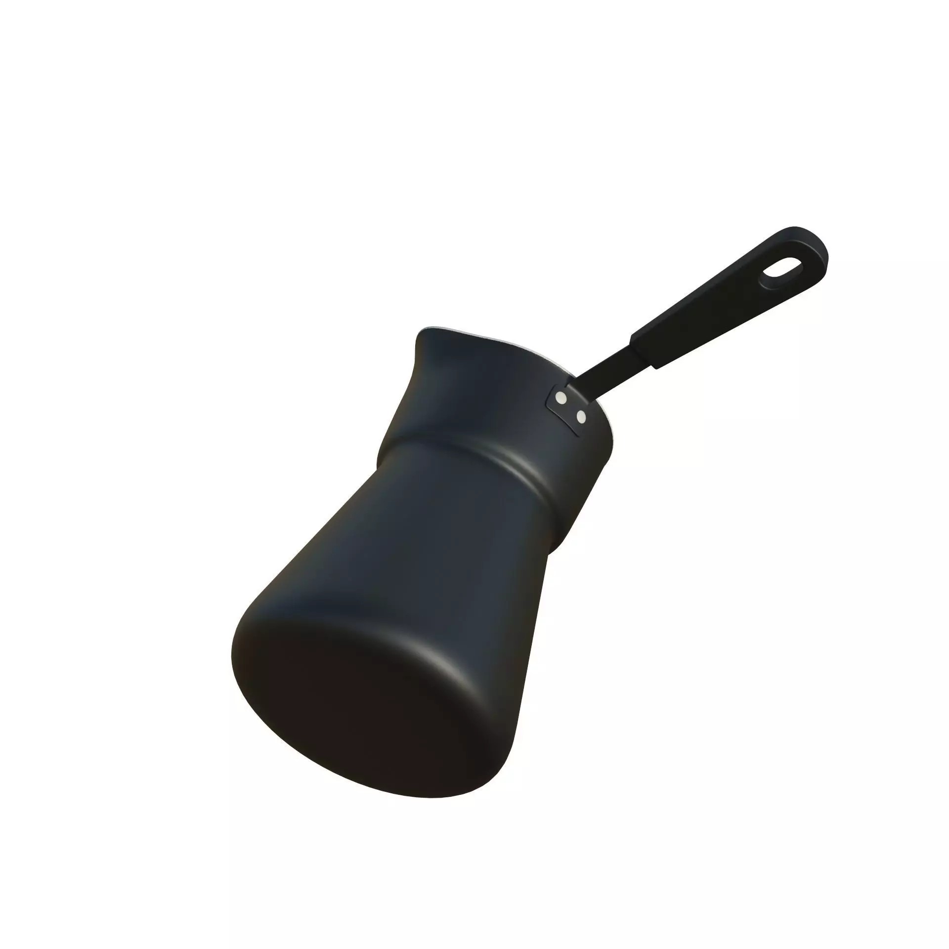 Coffee Pot - Low-Poly Game-Ready 3D Model - View 11
