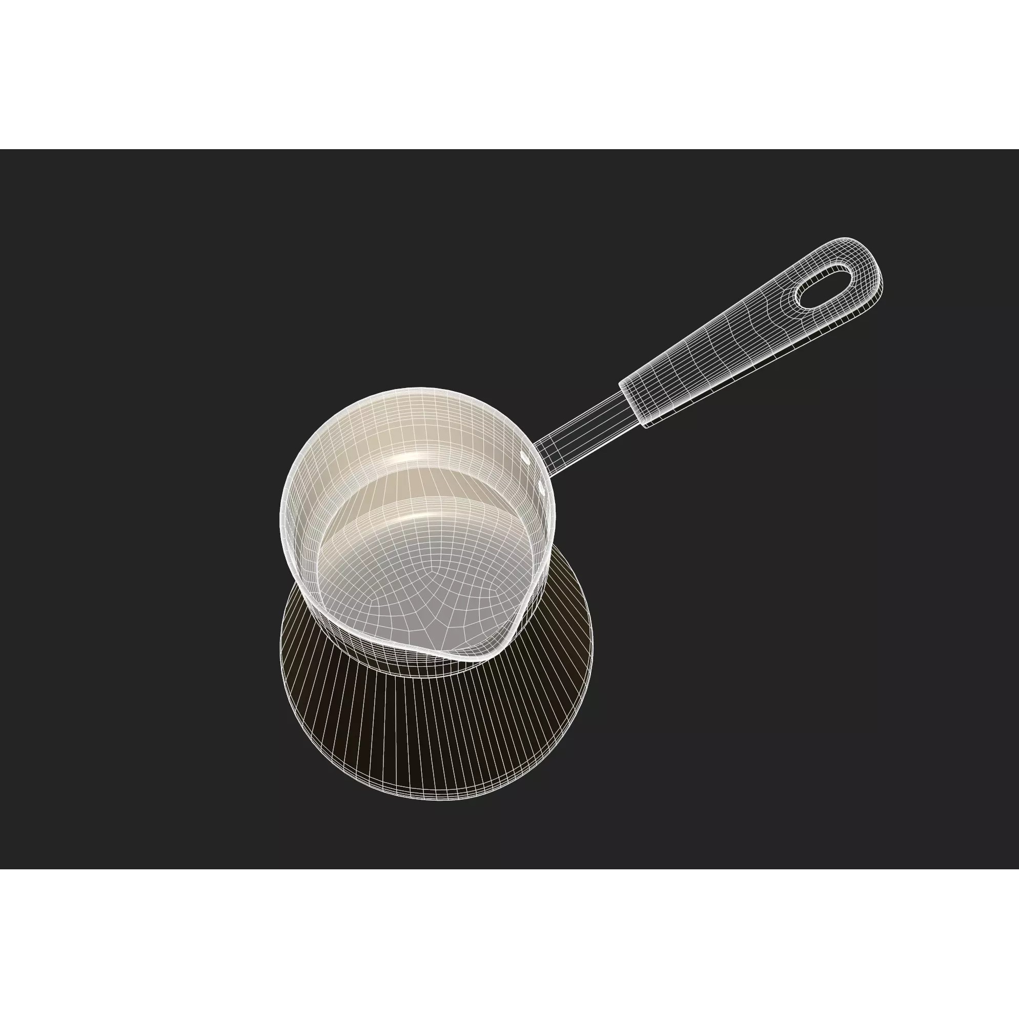 Coffee Pot - Low-Poly Game-Ready 3D Model - View 14