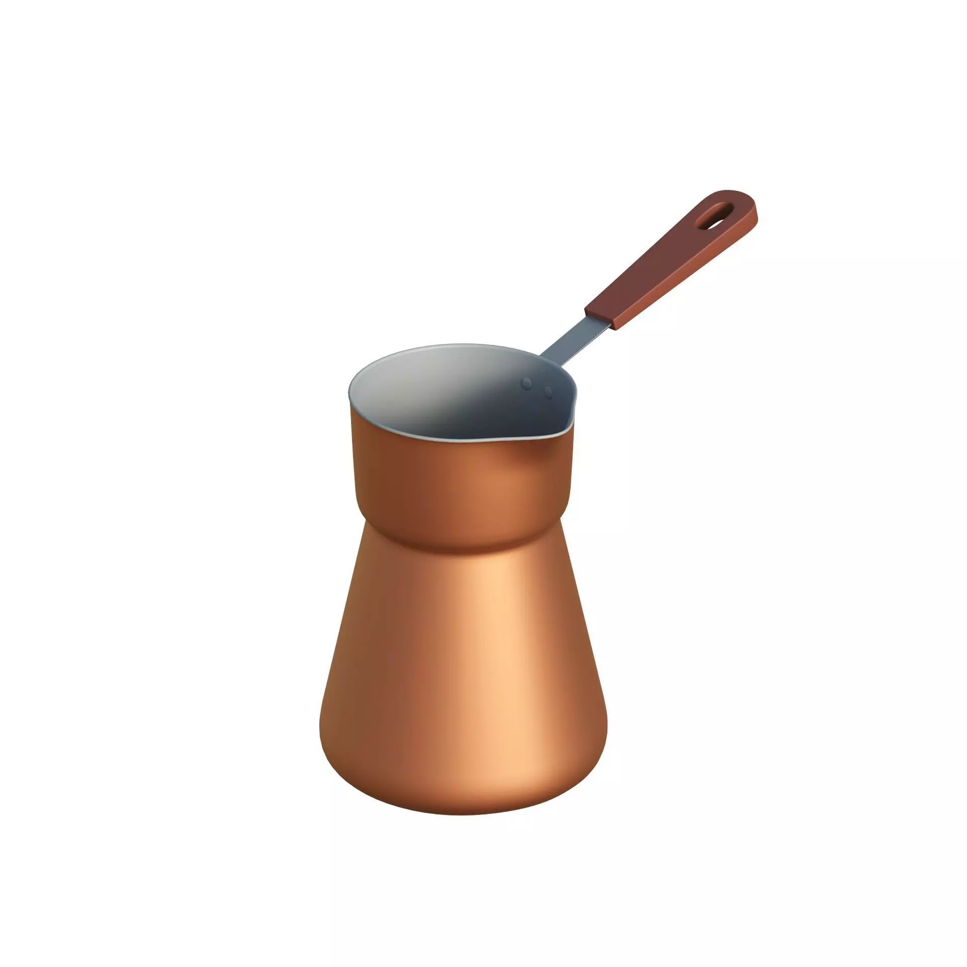 Coffee Pot - Low-Poly Game-Ready 3D Model - View 4