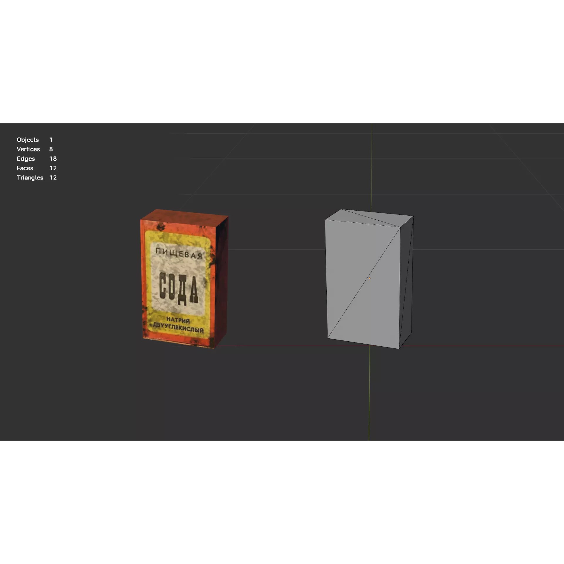 Abandoned Soviet Kitchenware - Low-Poly Game-Ready 3D Model