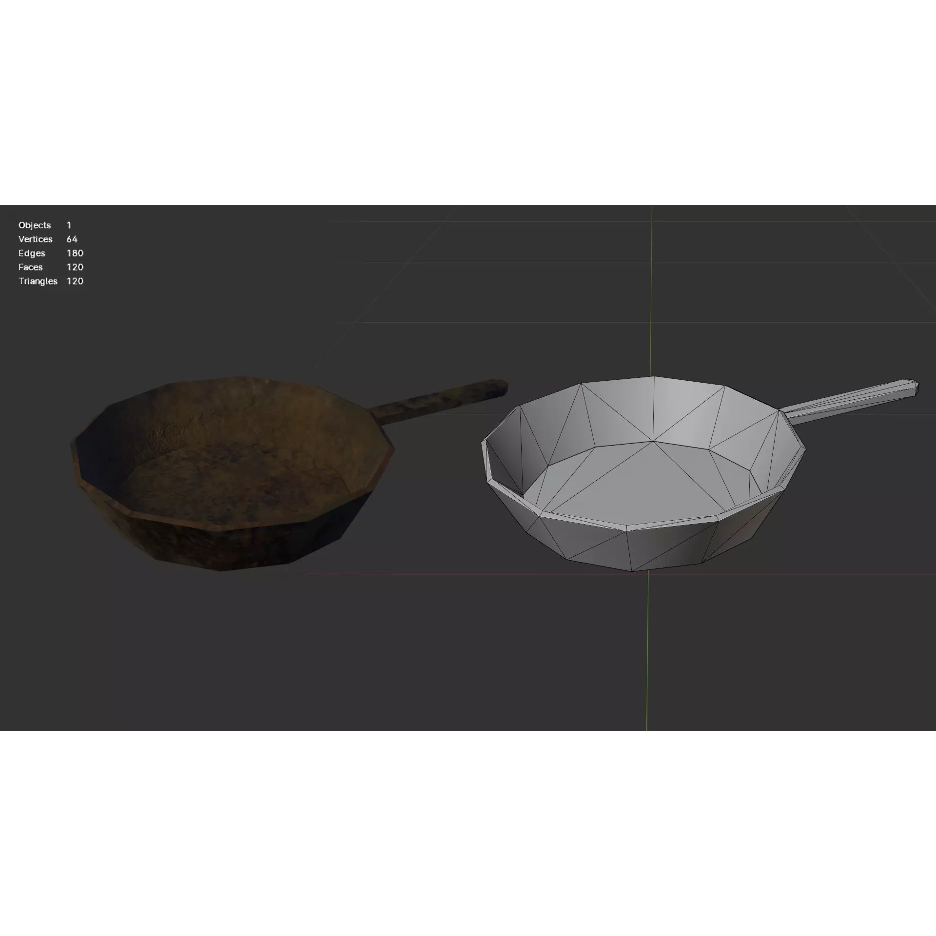 Abandoned Soviet Kitchenware - Low-Poly Game-Ready 3D Model - View 6