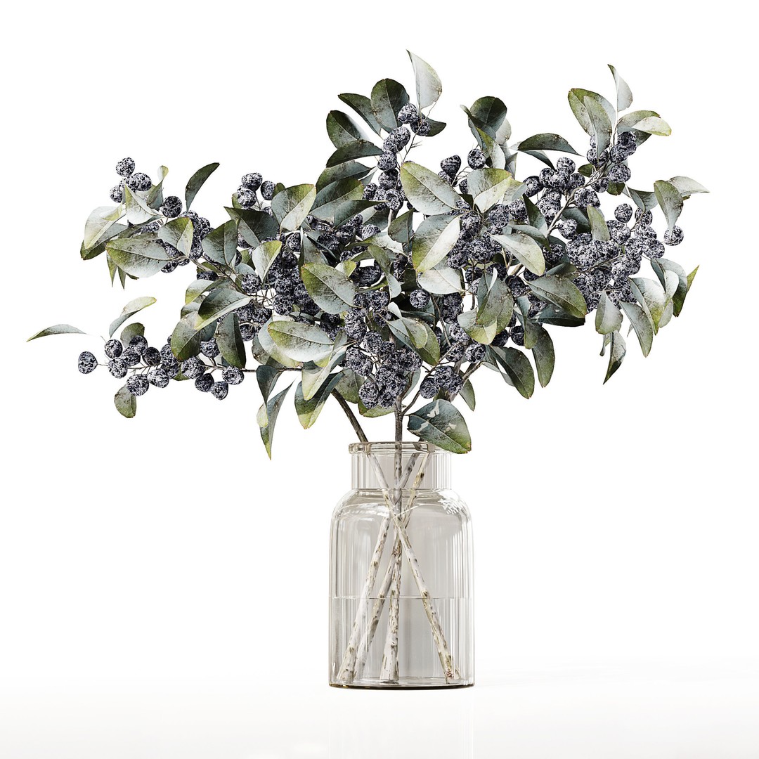 Indoor Plants 3D Model – High Poly Collection for Interior Design, OBJ & 3Ds Max - View 8