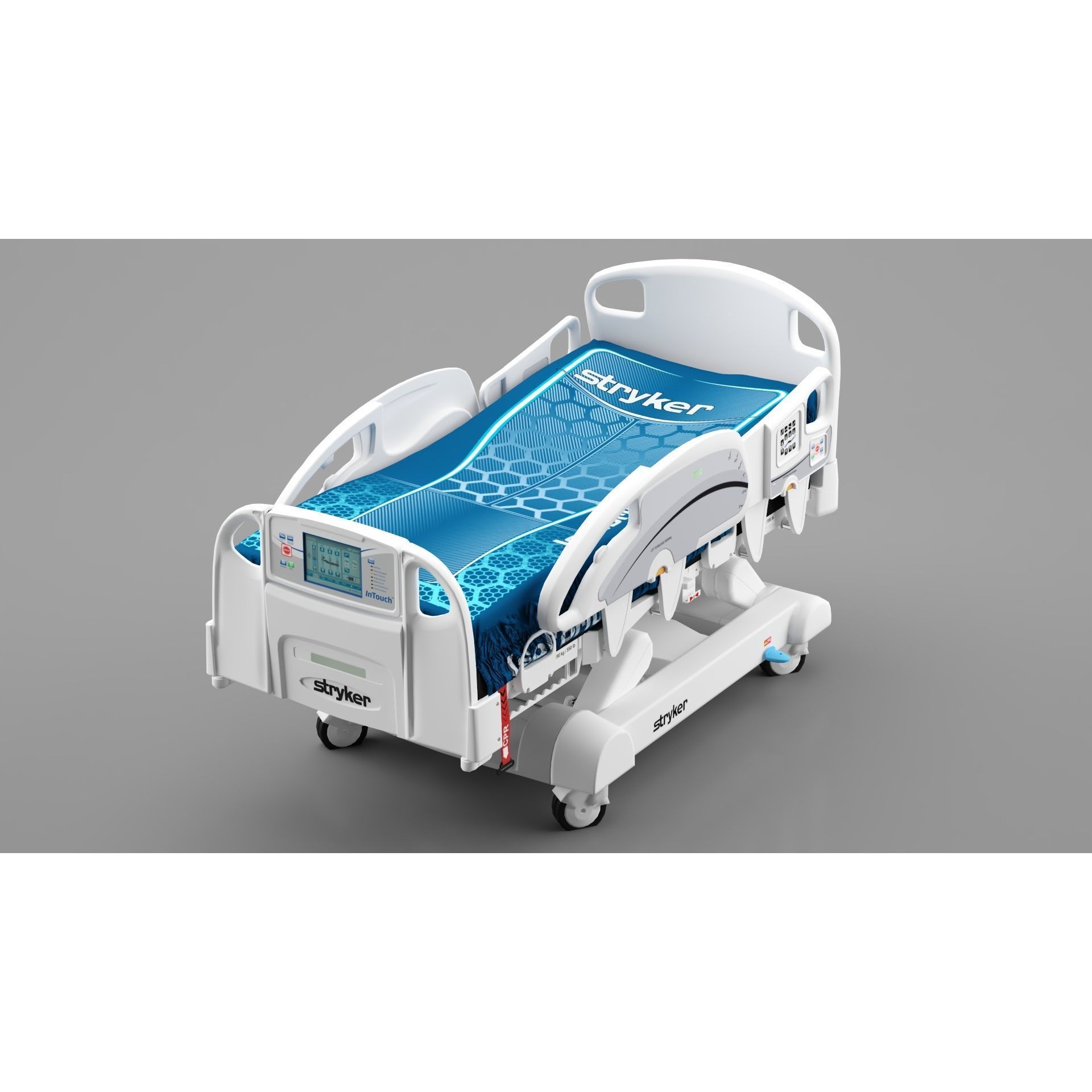 Stryker Medical Bed - Game-Ready 3D Model - View 13