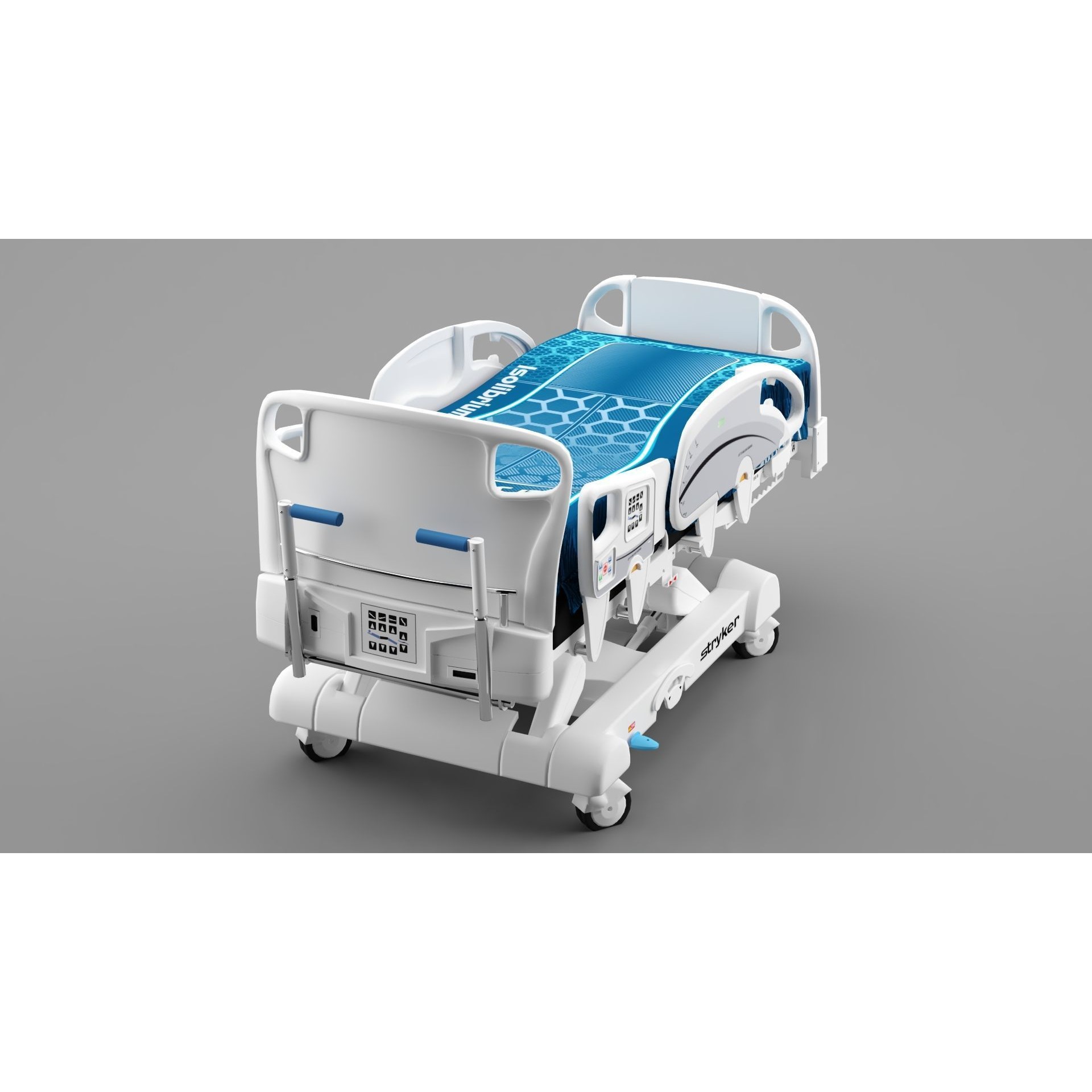 Stryker Medical Bed - Game-Ready 3D Model - View 7