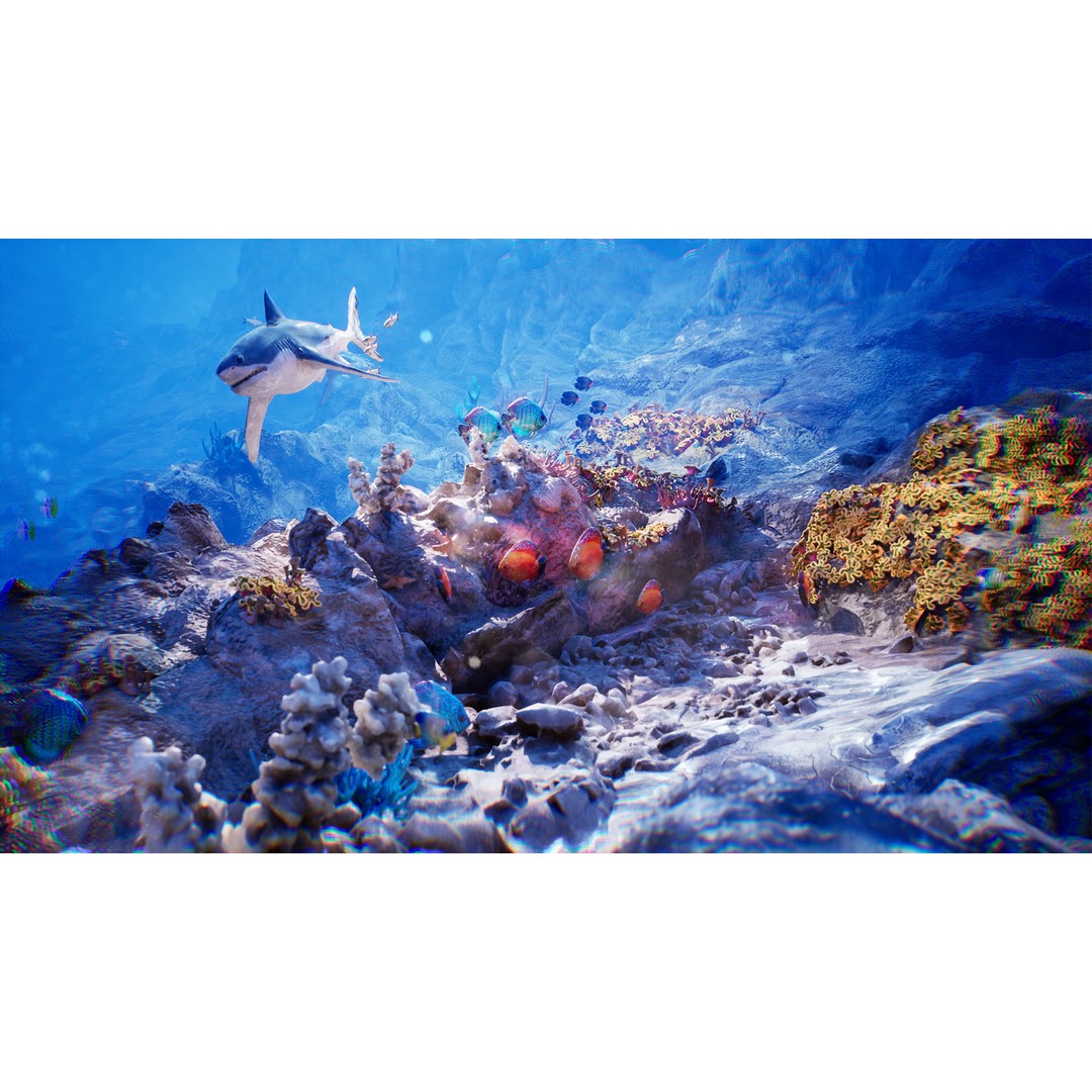 Ocean Floor 3D Model – High Quality Low Poly Environment, FBX - View 12