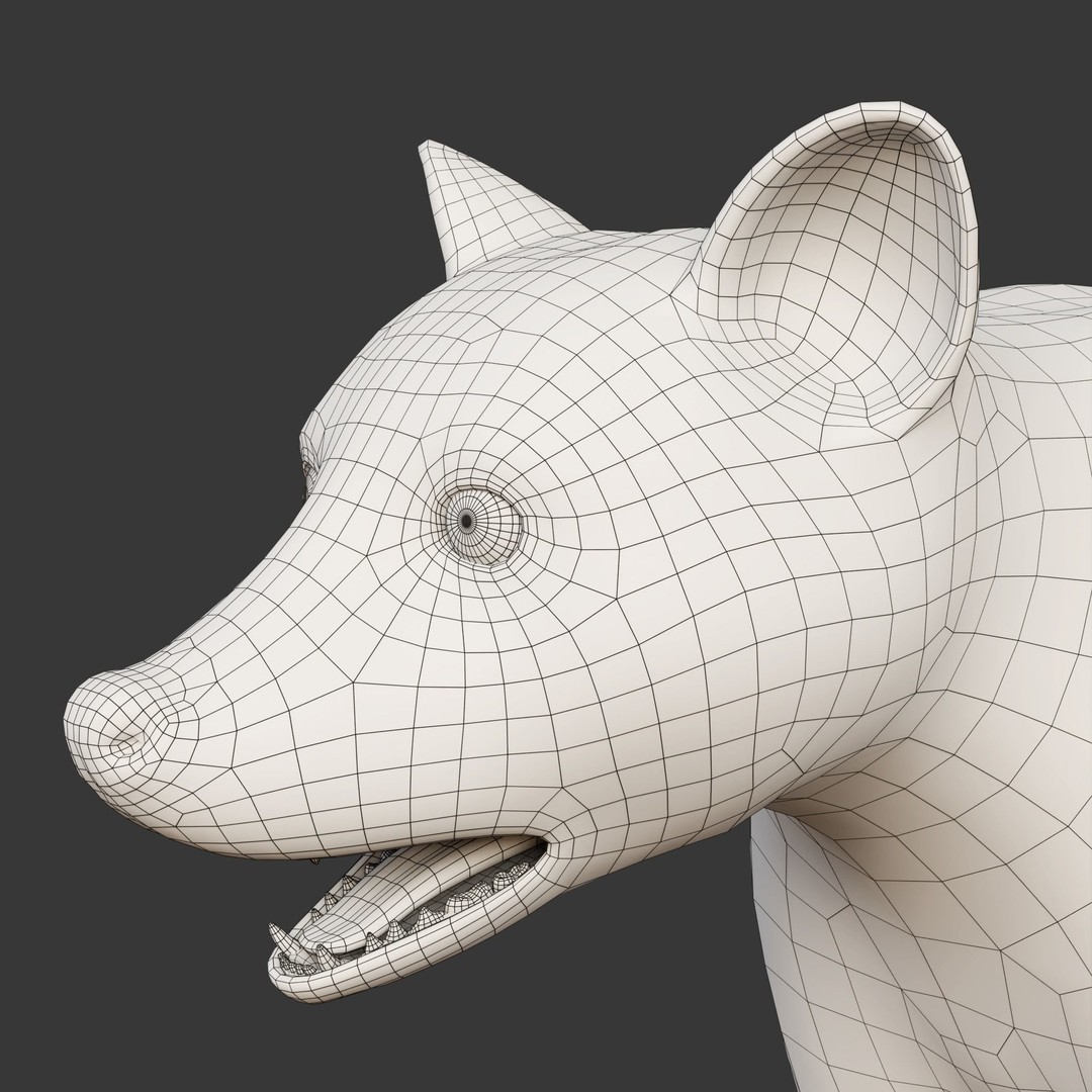 Raccoon 3D Model – Realistic Rigged Animation with PBR Textures - View 22