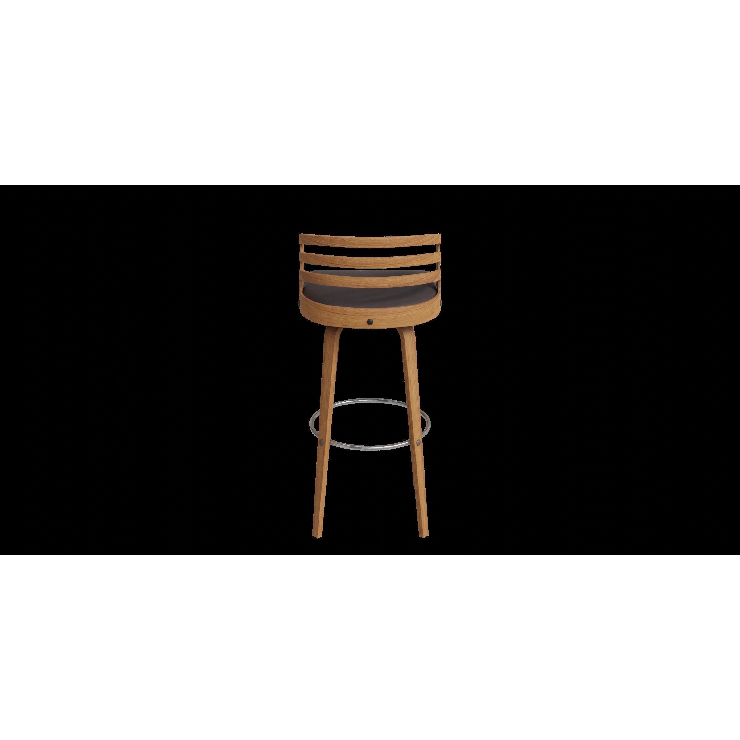 Jayden Counter Stool - Low-Poly Game-Ready 3D Model - View 12